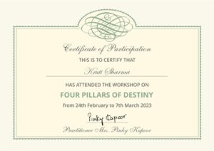 Four Pillars of Destiny